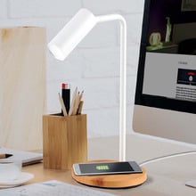 Connor Metal LED Desk Lamp with Wireless Charging Pad